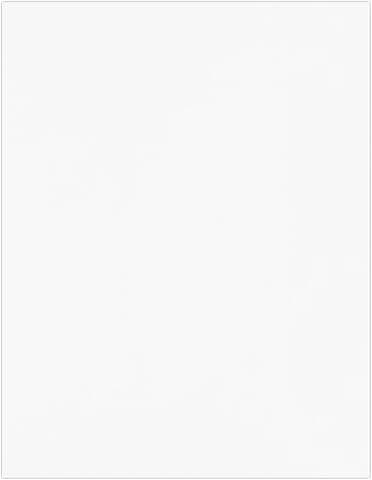 White 8.5 x 11 Cardstock, 50 Sheets