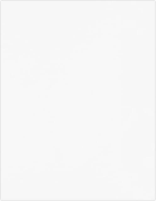 White 8.5 x 11 Cardstock, 50 Sheets