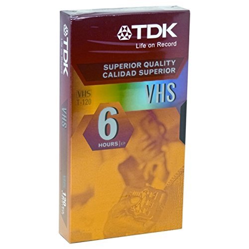 Video Tape T120 2 - 4 - 6 Hr. Peggable