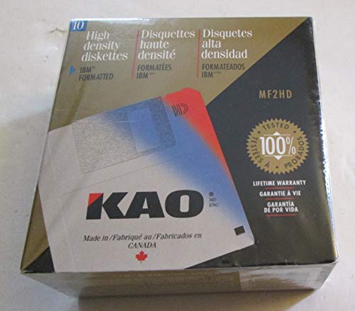 '- 10 IBM Formatted High Density 3.5" Diskettes (1994)