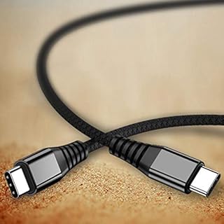 Type C to Type C Charging Cable, 3 Feet, Braided Nylon