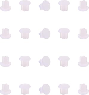 20 Clear Rubber Dust Plugs for Headphones and Devices