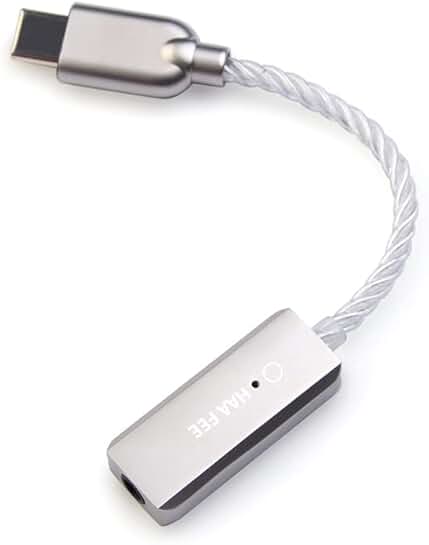 Portable USB-C Headphone Amplifier with DAC and Phone Calls