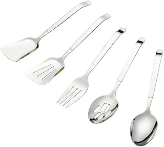 5-Piece Stainless Steel Kitchen Utensils Set