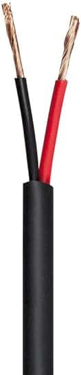 18 Gauge 2-Conductor Plenum Speaker Wire, 100ft