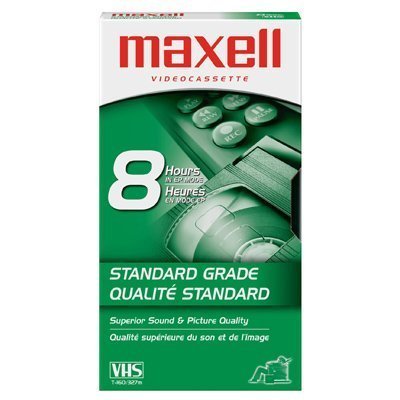 Maxell 10 Pack Maxell T-160 Std Standard Grade Blank Videocassettes