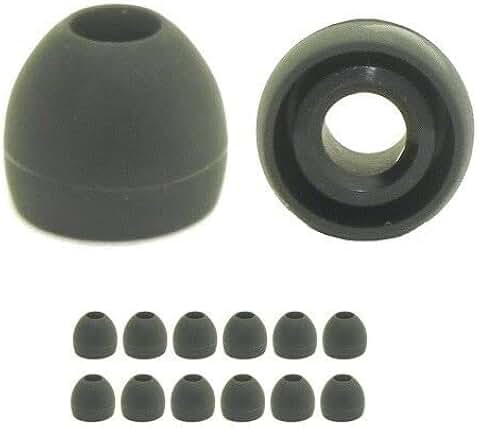 10 Pairs Small Silicone Earbud Tips 3.9-4mm