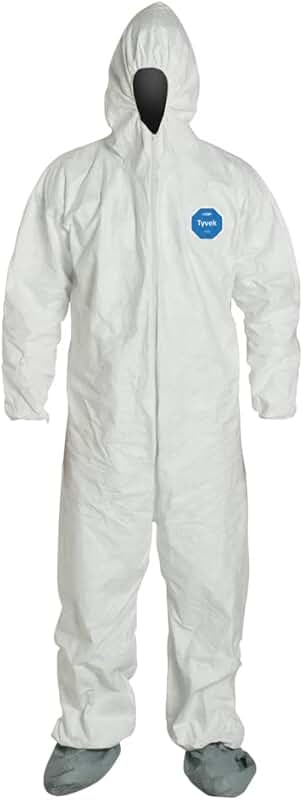 Disposable Tyvek Coverall with Hood and Boots