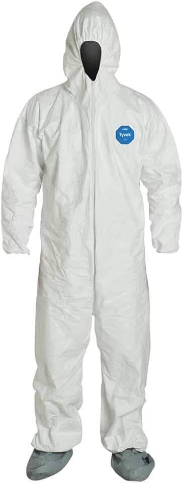 Disposable Tyvek Coverall with Hood and Boots