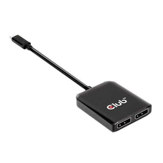 USB Type C to Dual DisplayPort Adapter for 4K 60Hz