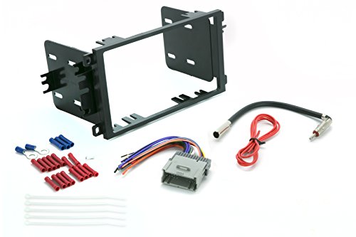 Centric Double DIN Car Stereo Installation Kit for GM Vehicles
