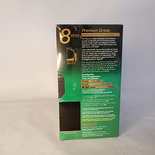 Standard Grade T-160 VHS Videotapes 10-Pack
