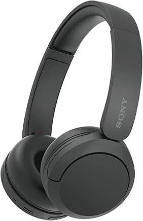 Wireless Bluetooth On-Ear Headphones with Microphone and 50-Hour Battery