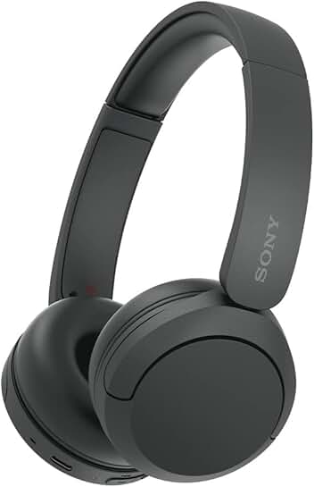 Wireless Bluetooth On-Ear Headphones with Microphone and 50-Hour Battery