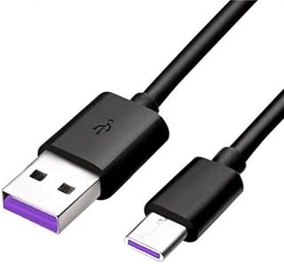 USB-C to USB 3.0 Charging Cable, 3.3 ft, Black