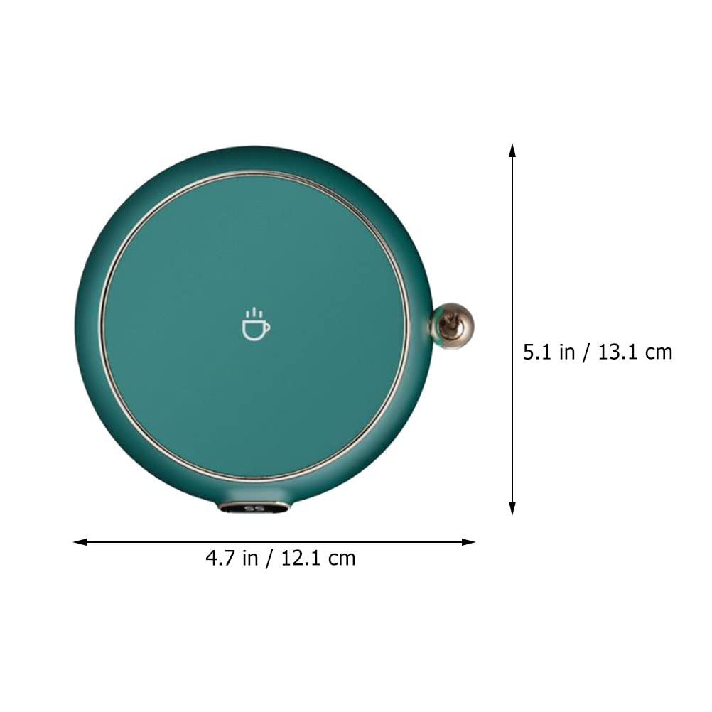 1 Set Temperature Keeping 55 Cup Warmer Heating Coaster USB Charging Cup Warmer