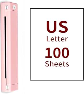 Portable letter printer with thermal paper and Bluetooth