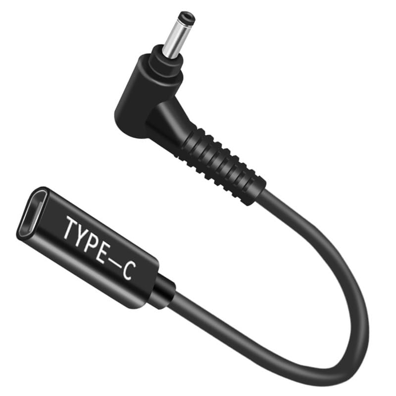 100W USB C to 4.0mm 1.35mm Power Cable