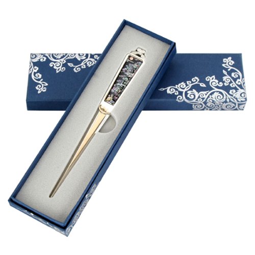 Mother of Pearl Letter Opener with Double Edge Blades