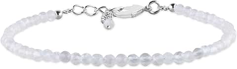 Dainty Gemstone Beaded Bracelet for Women