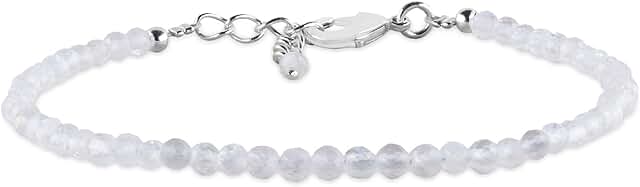 Dainty Gemstone Beaded Bracelet for Women