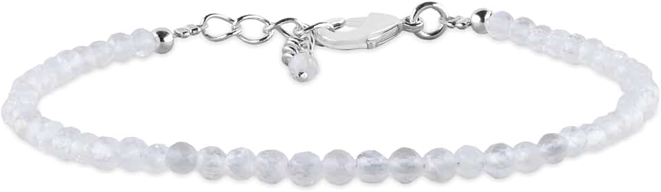 Dainty Gemstone Beaded Bracelet for Women