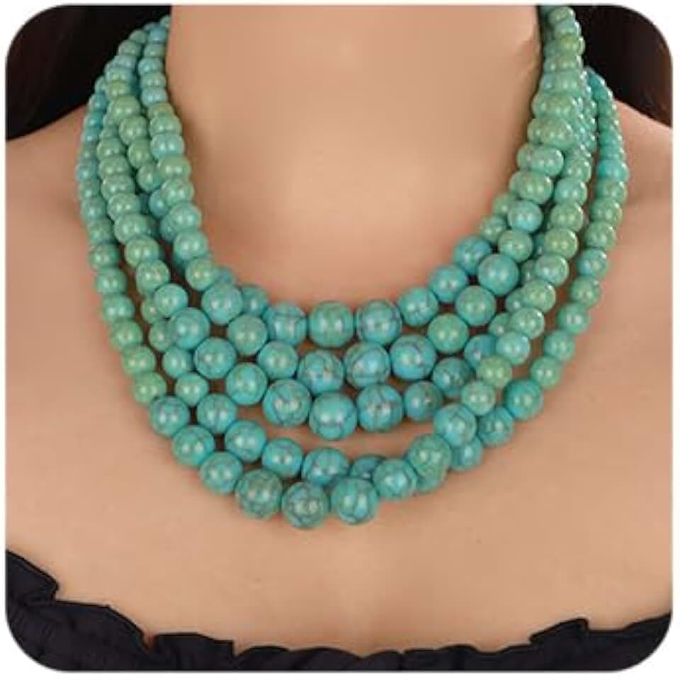 Elegant Green Pearl Necklace and Earrings Set