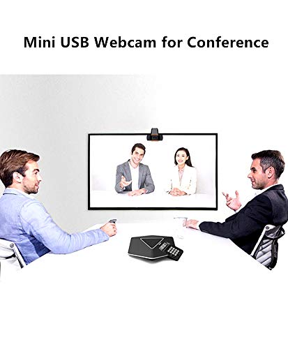 USB Webcam with Microphone, HD Webcam 720P Fast Autofocus Web Camera for Laptop or Desktop Video Calling, Recording Conference, Business Online, Teaching Gaming