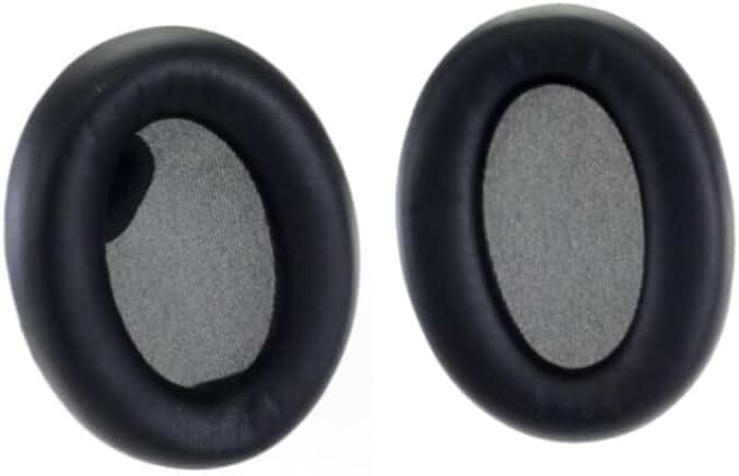 Black earpad set for WH1000XM4 headphones (2 pieces)