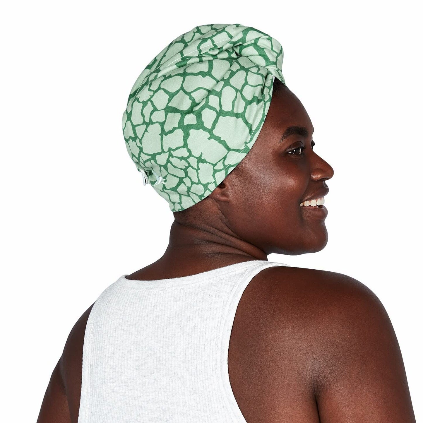 Animal Dom Cunning Snake Turban Hair Towel, One Size