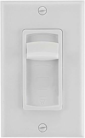 White slide speaker volume controller, 100W RMS