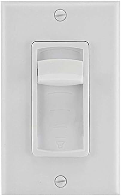White slide speaker volume controller, 100W RMS