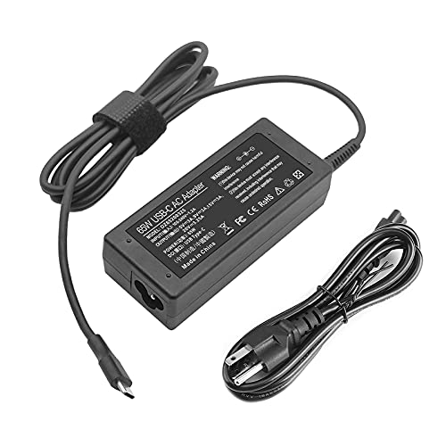65W 45W USB C Laptop Charger for Lenovo Chromebook and ThinkPad