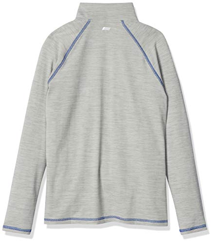  Toddler Boys Active Performance Half-Zip Jackets, Grey Spacedye, 2T