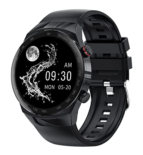 Smart Watch for Men, AK26 smartwatch for Android and iOS Phones (Dail/Receive Calls, Music Storage/Player), Fitness Tracker with Sleep/HR Monitor, IPS HD Full-View Screen, IP67 Waterproof