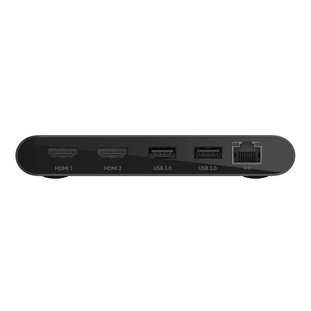 Thunderbolt 3 Dock Mini W/ Thunderbolt 3 Cable (Thunderbolt Dock for MacOS and Windows USB-C Laptops, Dual 4K @60Hz, 40Gbps Transfer Speeds), Thunderbolt Mini