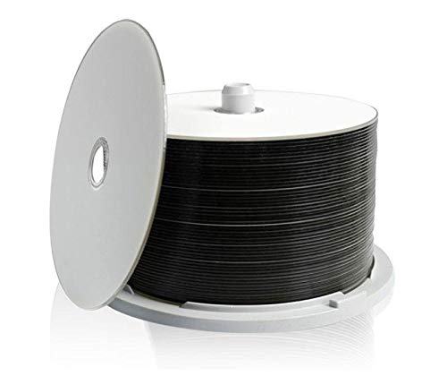 10 Pieces 50GB BD-R 2-8X Speed Ritek Printable Bluray DL Double Layer Blank DVD disc - (Cable Length: 10 Pcs 50GB Discs)