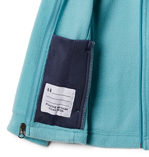 baby-girls Benton Springs Fleece Jacket, Sea Wave, 12-18 Months