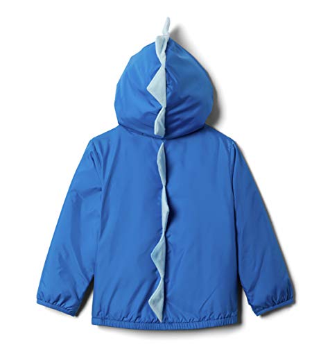 Baby Kitterwibbit Jacket, Bright Indigo/Sky Blue, 3/6