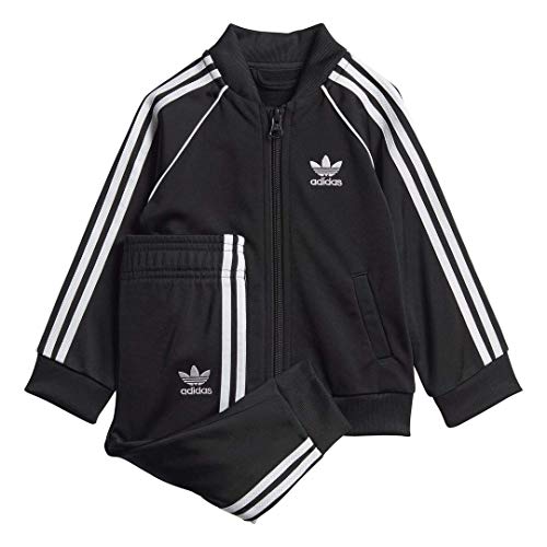 uni -baby SST Tracksuit Black/White 3M