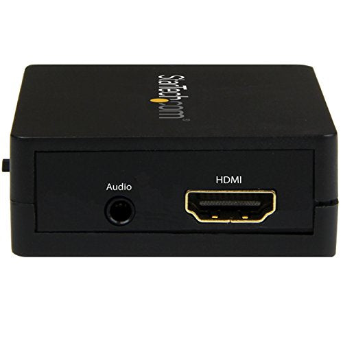 .com HDMI Audio Extractor - HDMI to 3.5mm Audio Converter - 2.1 Stereo Audio - 1080p (HD2A),Black
