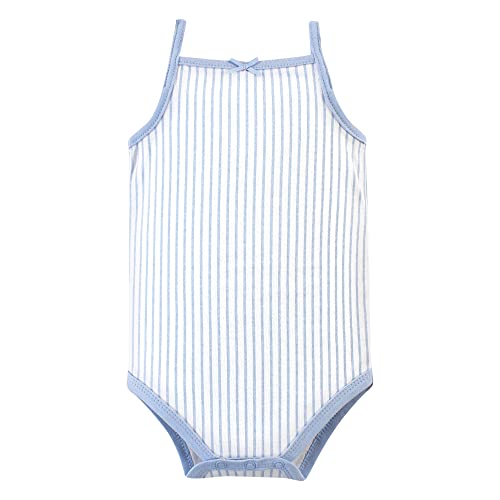 Uni   Cotton Sleeveless Bodysuits Lemon, 0-3 Months