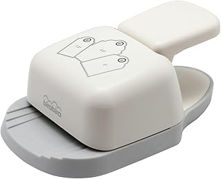 Round Tag Shape Lever Action Craft Punch for Paper and Card Projects