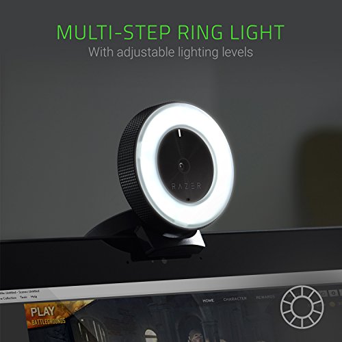 Kiyo Full HD 1080p 30 FPS / 720p 60 FPS Webcam + Seiren Mini USB Microphone: Streaming Bundle