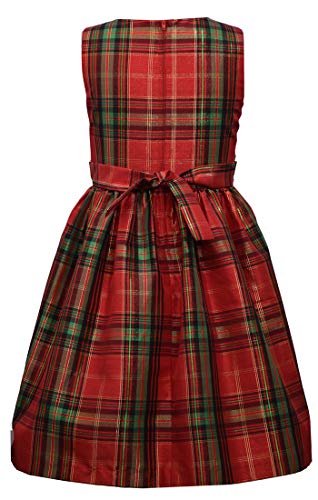 Dress - Plaid with Red Cardigan for Baby, Toddler, Little and Big Girls, 3-6 Months