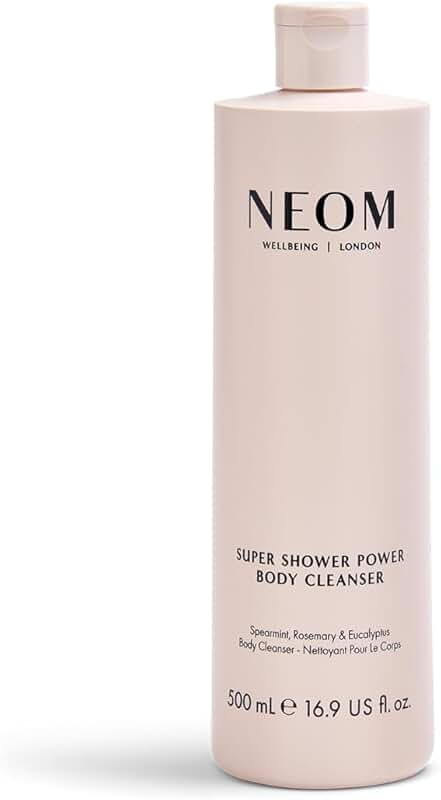 Invigorating 500ml Body Cleanser with Spearmint, Rosemary, and Eucalyptus