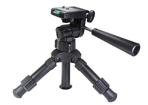 TT-12 Heavy Duty Table Top Tripod with 3-Way Pan Head