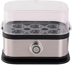 Electric Stainless Steel Egg Cooker for Poaching Steaming and Frying