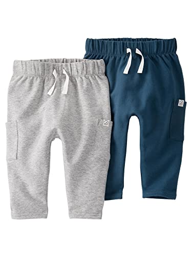 uni   2-pack    Pants, Navy/Heather, 3 Months US