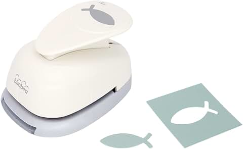 1.5 Inch Fish Symbol Lever Action Craft Punch